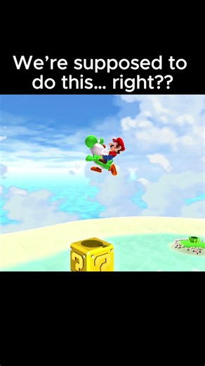 is this the intended way in Super Mario Galaxy 2 #mario #nintendoswitch #nintendo