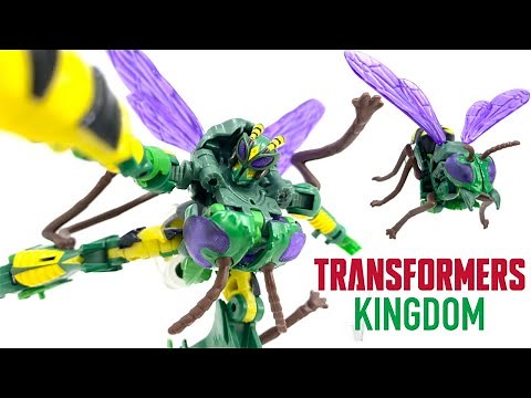 Transformers Kingdom Deluxe Class WASPINATOR Review