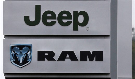 Over 450,000 Jeep and Ram model vehicles recalled