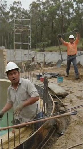 I Built a Giant Swimming Pool in My Garden #Swimming #pool