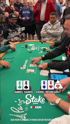 Daniel Negreanu is ALL IN and way behind for his World Series of Poker Main Event Life 🫪🤷🏽