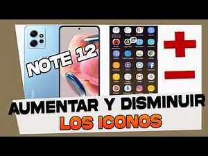 How to Increase or Decrease Icons on Xiaomi Redmi Note 12
