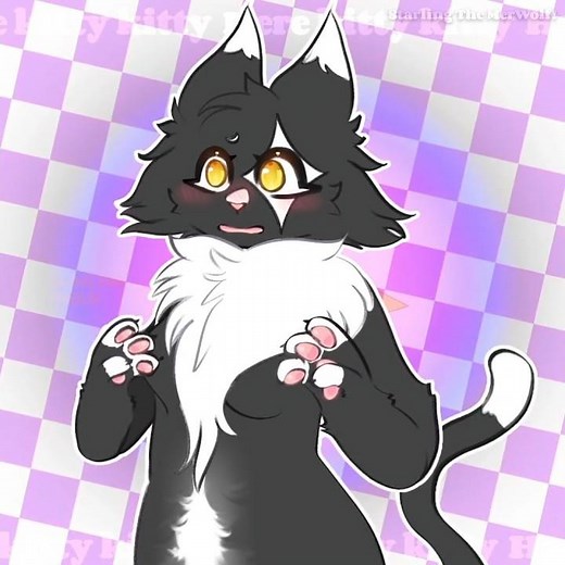 Here kitty kitty (Kitty kat) #trending #art #furry #alightmotion #animation #trend #artist