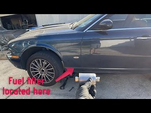 2006 Jaguar xj8 misfire, stalling, hesitating fuel filter change fixed code pO087 & p0088