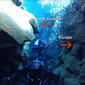 1.1M views · 12K shares | You can dive between tectonic plates in some of the clearest, coldest water in the world. | Insider Travel | Facebook