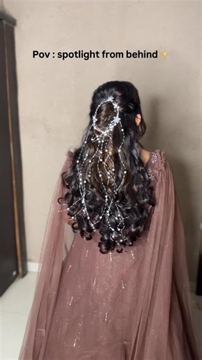 Aarzoo Thutheja | Because every detail matters - especially the hair Creating timeless elegance for reception bride 🤍 Save & share Follow for more Hairdo by... | Instagram