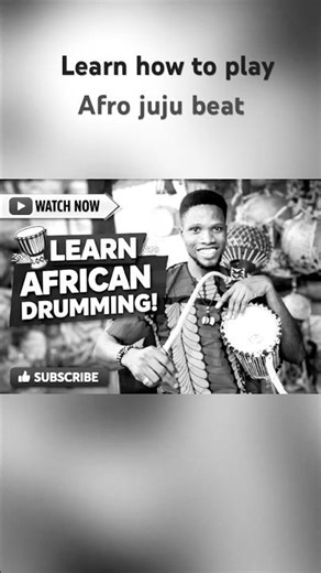 Learn how to play Afro juju beat by sir shins Peter 19s #conga #afrobeats#drums #shorts #percussion