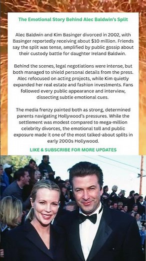 The Emotional Story Behind Alec Baldwin’s Split #shorts