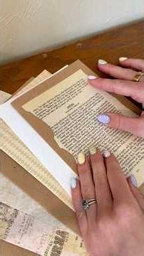 Making A Journal From Scratch (EASY Method)