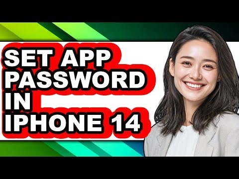 How to Set App Password in Iphone 14 (only Way)