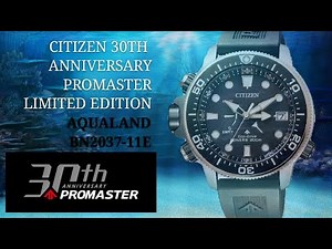 CITIZEN AQUALAND | PROMASTER 30TH ANNIVERSARY | LIMITED EDITION