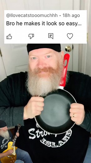 Frying pan roll up! #comment #easy #guitar #fryingpan | Chris Rider