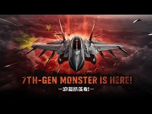 China’s 7th-Gen Fighter Jet — Sky Dominance Redefined!