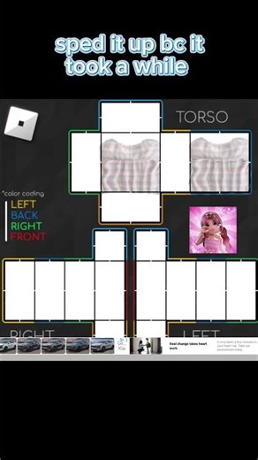 Make a shirt on Roblox w me!! 🐚 #roblox #ugc #classicclothing