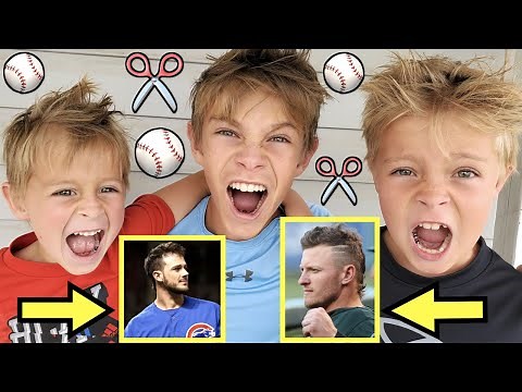 BASEBALL MULLET HAIRCUTS! ⚾️✂️
