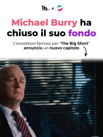 367K views · 2K reactions | MICHAEL BURRY FA SUL SERIO Michael...