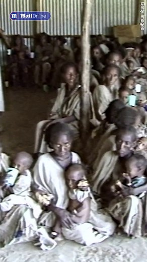'Hell on earth' Ethiopian famine left millions malnourished in 1980s