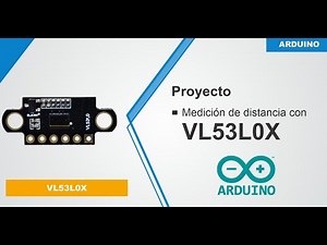 Arduino - Sensor de distancia (ToF) | VL53L0X