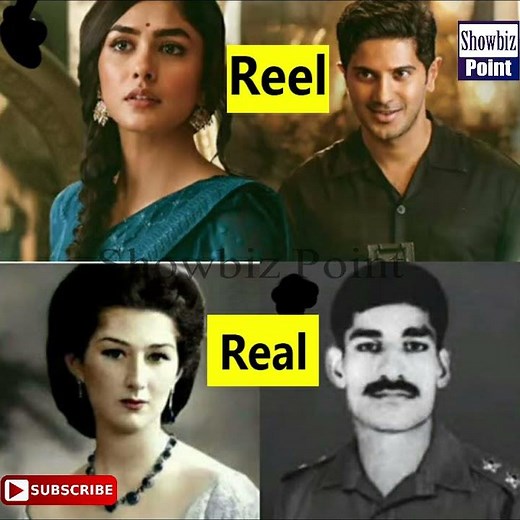 Sita ramam in real life story |Noor Jahan And Lieutenant Ram in real life| Sita ramam movie #shorts