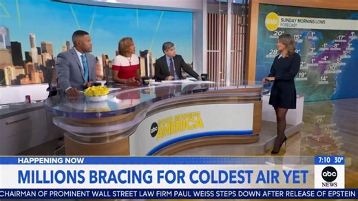 It’s tough to tell you this… but for some from midatlantic to New England, coldest air of the season coming this weekend and the wind is going to make it even worse. | Ginger Zee