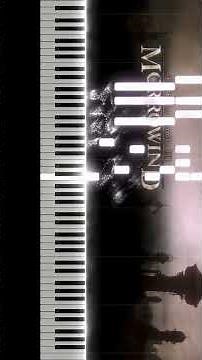 Elder Scrolls III: Morrowind Theme – Easy Piano Tutorial | #piano #music #elderscrolls #morrowind