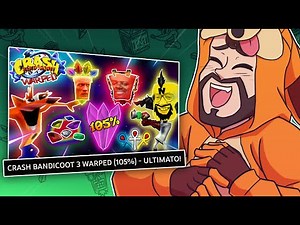 Gabs Reagindo ao CRASH BANDICOOT 3 WARPED (105%) - ULTIMATO! (‪@TioGordo‬)