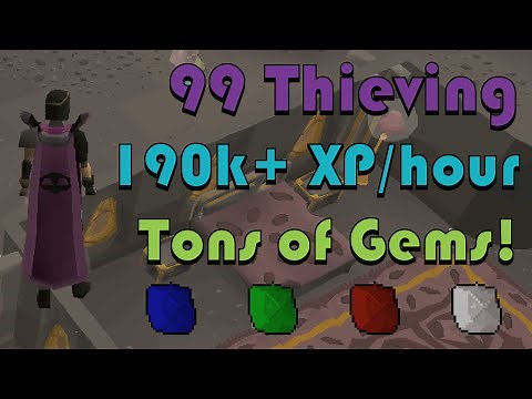 Getting 99 Thieving at Dorgesh-Kaan Rich Chest OSRS