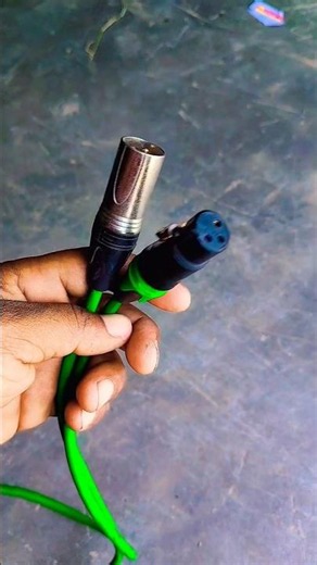 DJ XLR Male Female Dj shokit XLR Cable XLR Cable MistakeHow not to wrap cables