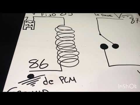Como hacerle pruebas a un relay automotriz y entender como funciona