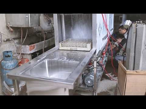 Commercial Restaurant Tunnel Type Dishwasher, Dish Washing Machine