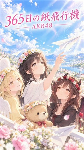 【365日の紙飛行機】【AKB48】【自分らしく飛んだ365日】 #40代 #50代
