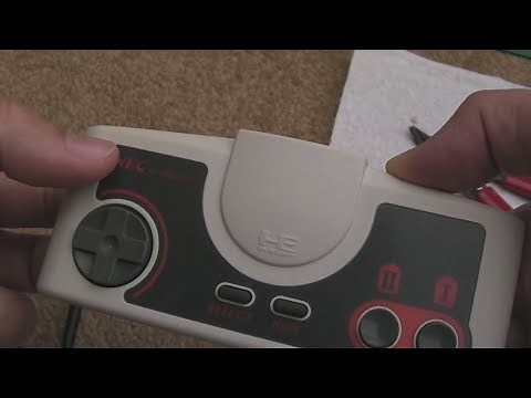 NEC PC Engine Controller - Replacement Silicones (D Pad & Buttons) - (Repair Your Controller)
