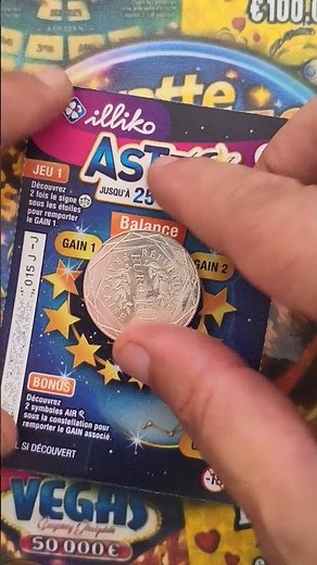 FDJ Scratch Card BALANCE 🍀 #scratchcard #fdj #balance #jackpot #lottery