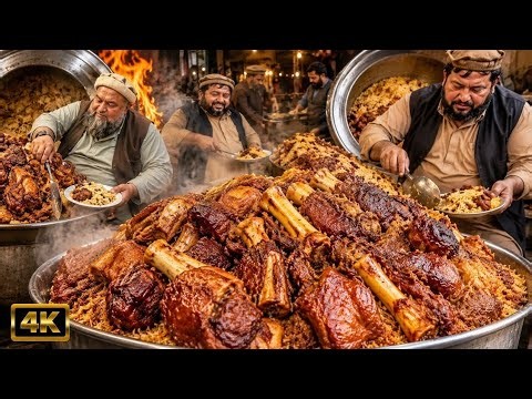 Afghanistan Famous Biryani | Kabuli palw | Delicious Roasted Chicken |Afghanistan Street food