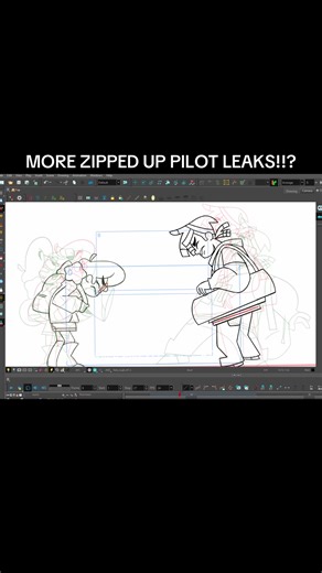 It seems like D.O.M. Has more animation sneak peeks to leak! What would we do without our favorite ~~virus~~ desktop computer? #indieanimation #zippedup #animation #viral #fypシ