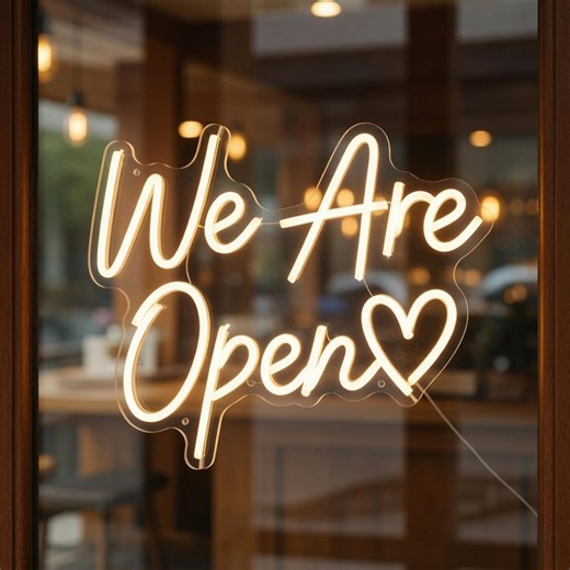 Custom Neon Open Closed Sign, LED Open Sign, Neon Door Sign, Open House Sign - Etsy