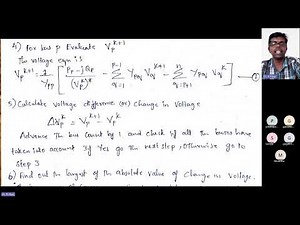 Gauss-Seidel Load Flow Algorithm #powersystemanalysis