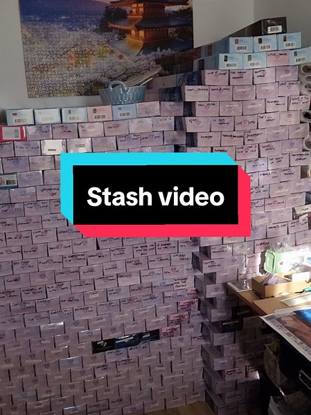 Organizing My Diamond Art Stash - Fun Hobby Reveal!