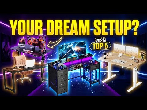 Top 5 Best Computer Desk 2026 - Elevate Your Workspace Comfort