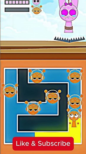 Sprunki Maze Rescue: Raddy, Brud, and Oren Save Pinki! #Sprunki #Raddy #Oren