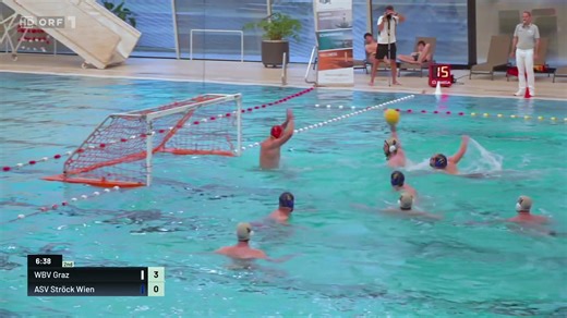WBV-Graz-Wasserballer schlagen ASV Wien - Sport-Bild vom 10.05.2026