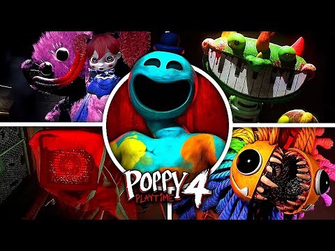 Poppy Playtime: Chapter 4 - Full GAME Walkthrough & Ending (Showcase)