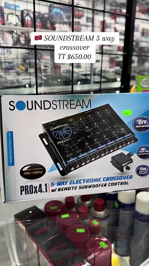 Soundstream 5 Way Crossover for Ultimate Audio Control