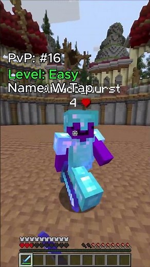 How To W Tap/ Combo #minecraft