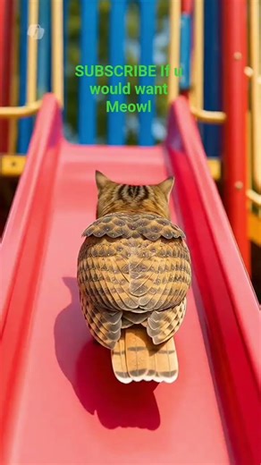 Meowl Plays in the Playground 🐱🦉 | Hyper-Realistic Brainrot Animation