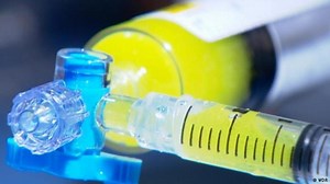 Treating an enlarged prostate with beads!