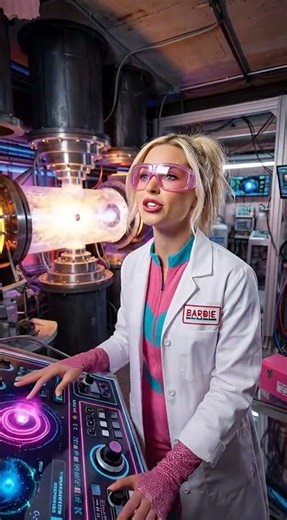 Barbie’s Quantum Lab Experiment! 🧪💖 | Science Meets Glitter ✨