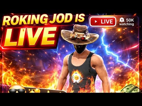 FREE FIRE LIVE 🔥 Ranked Push | Headshot Gameplay | FF Live Today