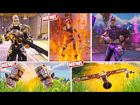 Where to Find All New Mythic Weapons & Mythic Bosses in Fortnite Chapter 5 Season 3