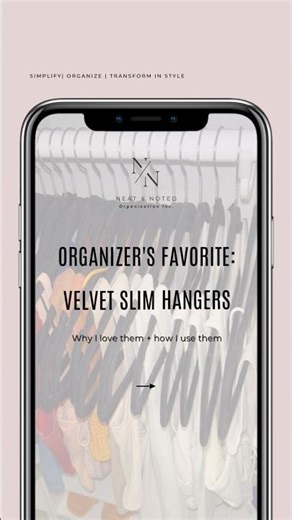 Organizer’s Favorite: Velvet Hangers